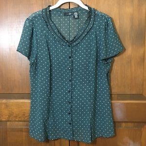 East 5th Button Up Blouse